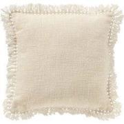 JONNA - kussenhoes 45x45 cm - gerecycled - katoen - Snow White - wit