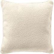 ONNO - kussenhoes 45x45 cm - bouclé - Snow White - wit