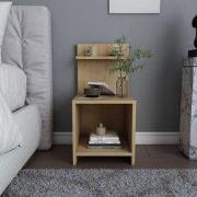 Modern Nachtkastje Eikenlook Melamine Ullman