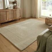 Tuscany vloerkleed - Wol - Effen - Kader Modern - Naturel / Beige - 20...