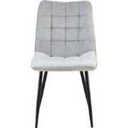 Eetkamerstoel Lucille Perfect Harmony Grijs (set van 4) - 66 cm x 77 c...