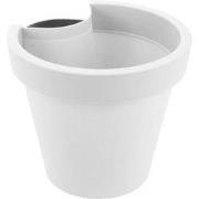 Bloempot ek voor regenpijp