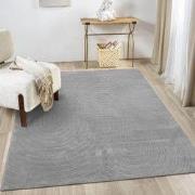 Japandi vloerkleed - Mystic Grooves Grijs - 140x200 cm