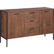 TIFTON  - Sideboard - Donkere houtkleur - MDF