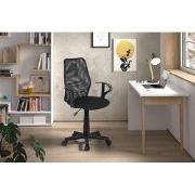 Bureaustoel 'Job' Mesh Zwart