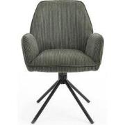 Eetkamerstoel Noah Hyper Donkergroen - 65 cm x 60 cm x 65 cm