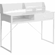 ZYRA - Bureau - Wit - MDF