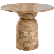 MURTLE - Eettafel - Lichtbruin - Mangohout