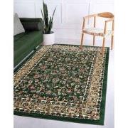 Klassiek vloerkleed - Skazar Oosters Motief Groen - 80 X 150 CM