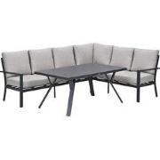 Garden Impressions Senja lounge dining set 3-delig rechts - sandstone