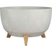 Mica Decorations Doppio Plantenbak op Poten - 20,5 x Ø40 cm - Plantenb...