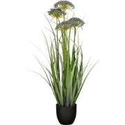 Mica Decorations Engelwortel – Kunstgras in Pot – Realistische Nepplan...