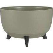 Mica Decorations Doppio Plantenbak op Poten - 20,5 x Ø40 cm - Plantenb...