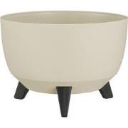 Mica Decorations Doppio Plantenbak op Poten - 18,5 x Ø33 cm - Plantenb...