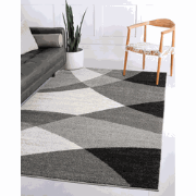 Belos Modern Grijs vloerkleed - Designer - 240 X 330 CM
