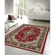 Klassiek Rood Oosters Vloerkleed – Nain Medaillon Collectie - Traditio...