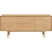 Dressoir Naturel Hout - 180x45x75cm - Darwin