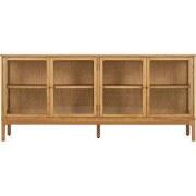 Dressoir Naturel Hout - 180x80x40cm - Zamora