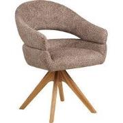 Eetkamerstoel Bruin/Naturel - Dover