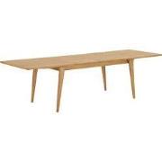 Eettafel Rechthoek - Naturel Verlengbaar - 340cm - Darwin