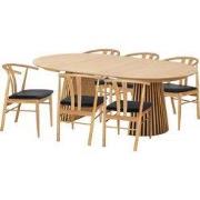 Eetkamerset Osaka Naturel - Incl. Artenara Set Van 6