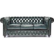 Chesterfield Eco Leather Line - Smokey Ice 3-zits