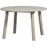 WOOOD Janne Uitschuifbare Eettafel Rond 120Ø cm - Eiken - Dakargrau