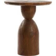 Light & Living - Bijzettafel TORIR - Ø40x50cm - Bruin