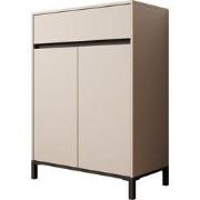 Meubella - Finta - Schoenenkast - Beige - 80x40x110 cm