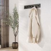 Kapstok Aria 6 haken Zwart Bronskleurig