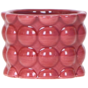 Kolibri Home | Cotton Shine sierpot - Red - Ø6cm