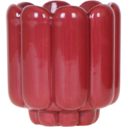 Kolibri Home | Retro Shine sierpot - Red - Ø9cm