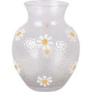 Clayre & Eef Vaas Ø 13x16 cm Transparant Glas