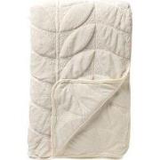 AYANA - Bedsprei 240x260 cm - 3D bladmotief - luxe uitstraling - heerl...