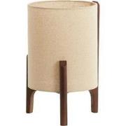 Tafellamp Litto - Donkerbruin - Ø22cm