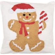 Clayre & Eef Sierkussen 45x45 cm Wit Synthetisch