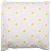 Clayre & Eef Sierkussen 45x45 cm Wit Synthetisch