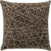 ODETTE | sierkussen | 45x45 cm | Dark Olive | groen | Hoii | Met luxe ...