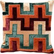 BELLONA | sierkussen 45x45 cm | Semolina | beige | multicolor | Hoii |...