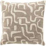 EMILIO | sierkussen 60x60 cm | Plaza Taupe | taupe | Hoii