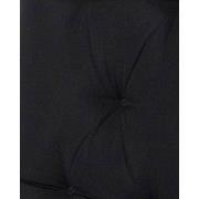 Sling lage rug donkergrijs 107x50x5 cm Havana