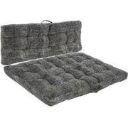 Set Palletkussens Antraciet