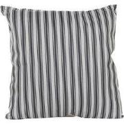 Buitenkussen 60x60 cm Antraciet Streep
