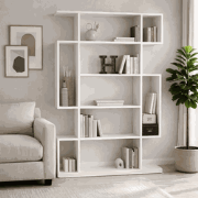 Boekenkast Mito Wit Melamine 110x161x25,5 cm