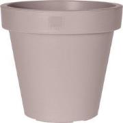 Bloempot ek rond 80 cm taupe