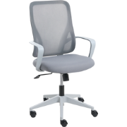 LUMA - Bureaustoel - Lichtgrijs - Mesh