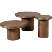 Starfurn - Salontafel Maya - Bruin - 70x70x45 cm