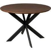 Starfurn - Eettafel Ferris - Bruin - 130x130x76 cm