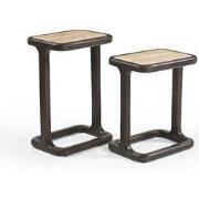 Starfurn - Bijzettafel  - Bruin - 29x39x58 cm