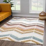 Vloerkleed Focus Molly - Hoogpolig - Fluffy  - Scandinavisch - Multi- ...